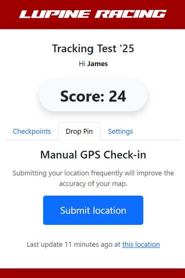 Tracking screenshot 4